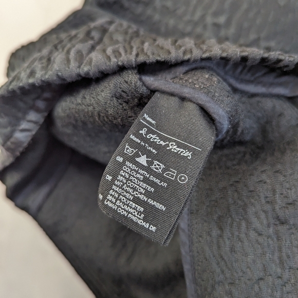 & Other Stories Dress Women 8 Medium Black Mini Sweetheart Cupcake Strap8 - Picture 8 of 13